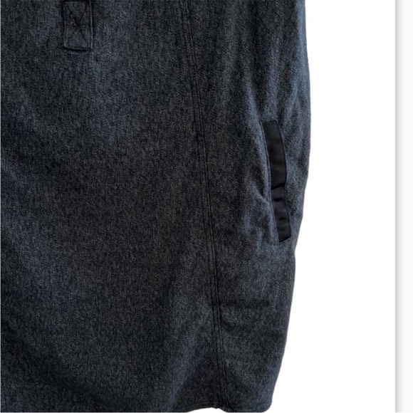 Faherty Piecrust Mini Dress in Charcoal - Picture 5 of 12